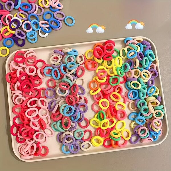 Chouchoucheveux colorés 100pcs