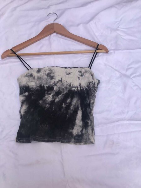 Top à bretelles tie-dye