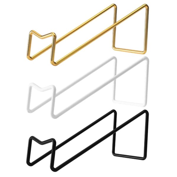 Porte-bouteille élégant en métal