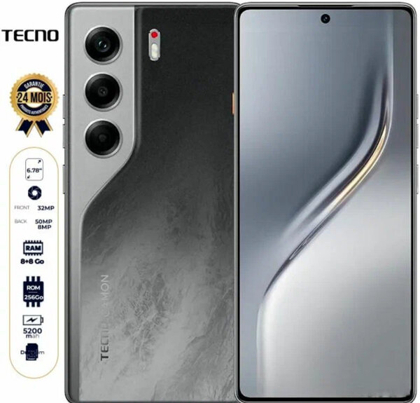 Tecno Camon Smartphone 256Go