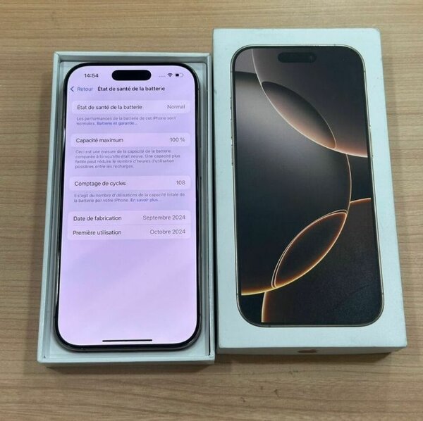 iPhone 15 Pro 256GB Neuf