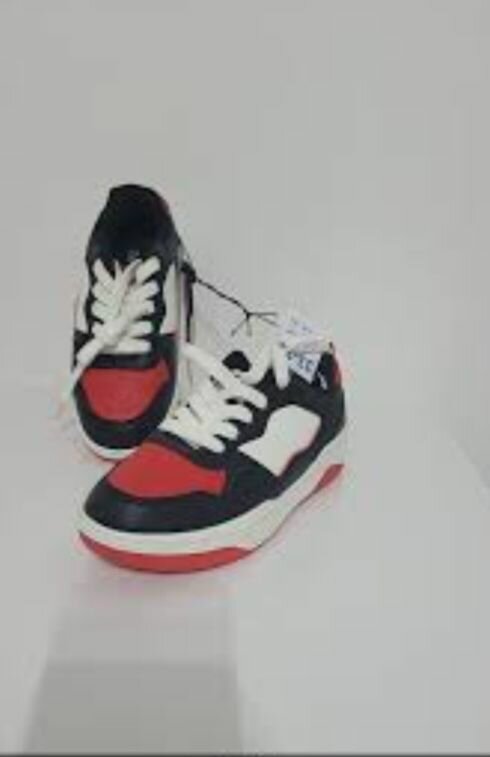 Basket montantes mode rouge