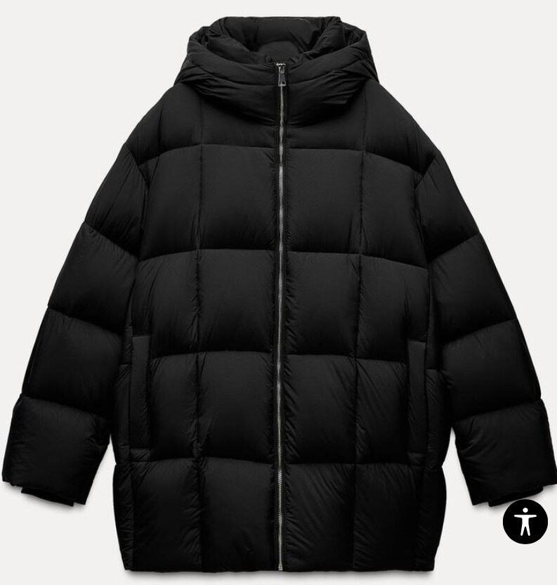 Пуховик Зара (оригинал)