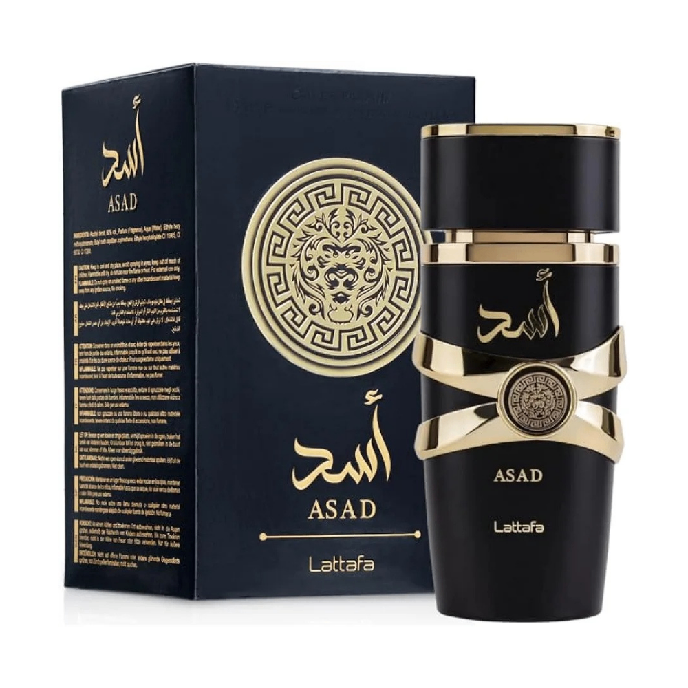 Parfum lattafa (Asad Noir) Longue tenue