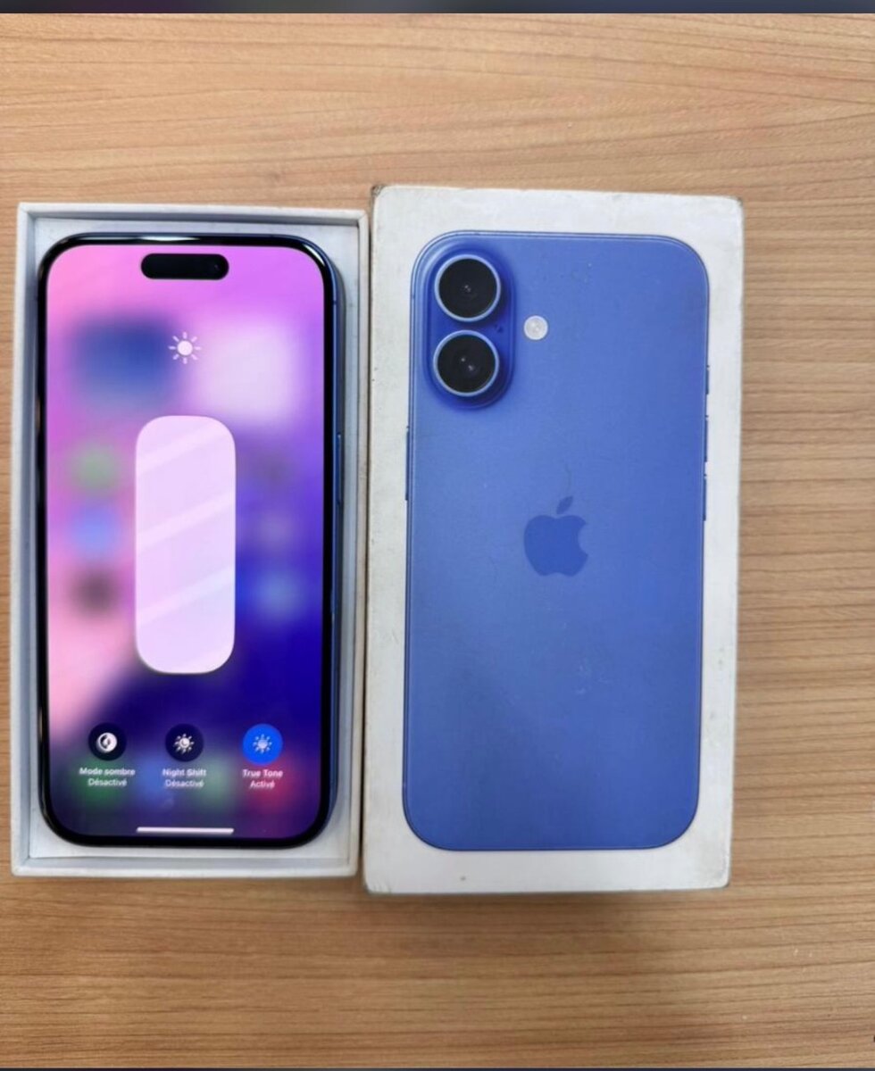 iPhone 16 Bleu 256Go
