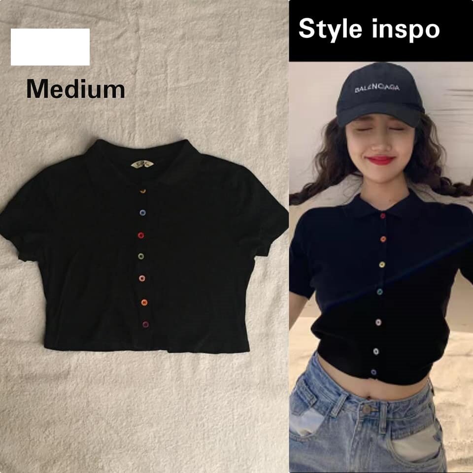 Salaula crop tops and tops