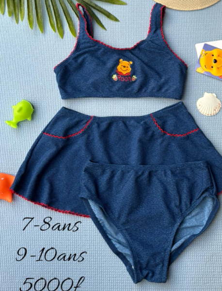 maillot de bain fille avec jupe