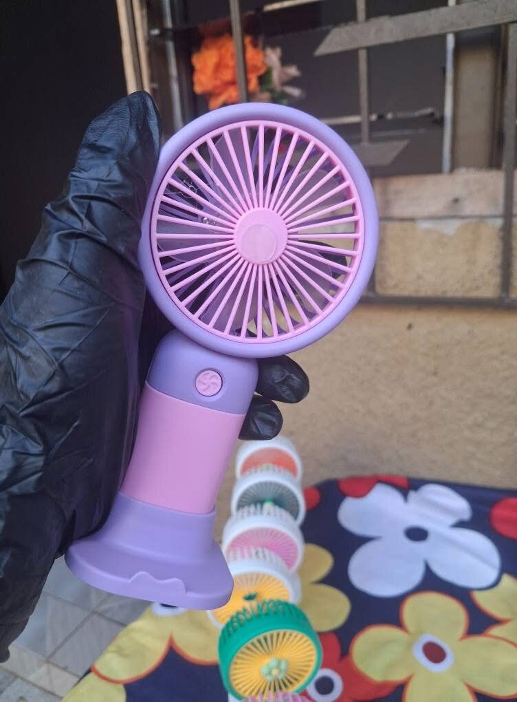 Ventilateur portable coloré