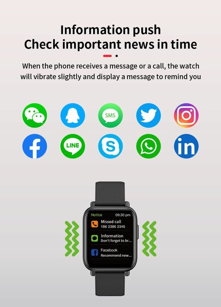 CURREN montre intelligente