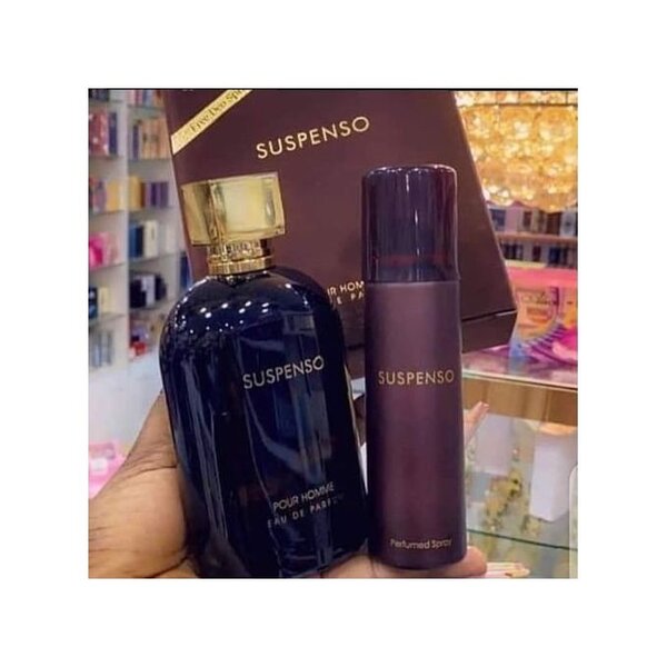 Fragrance World Suspenso Eau De Parfum For Men - 100ml + Deo