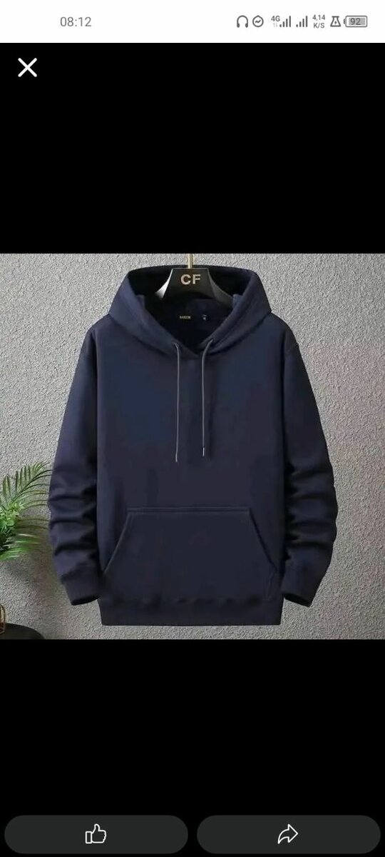 Sweat à capuche décontracté