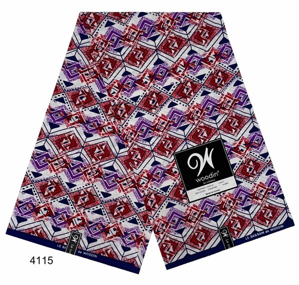 Tissu Africain Woodin Coloré