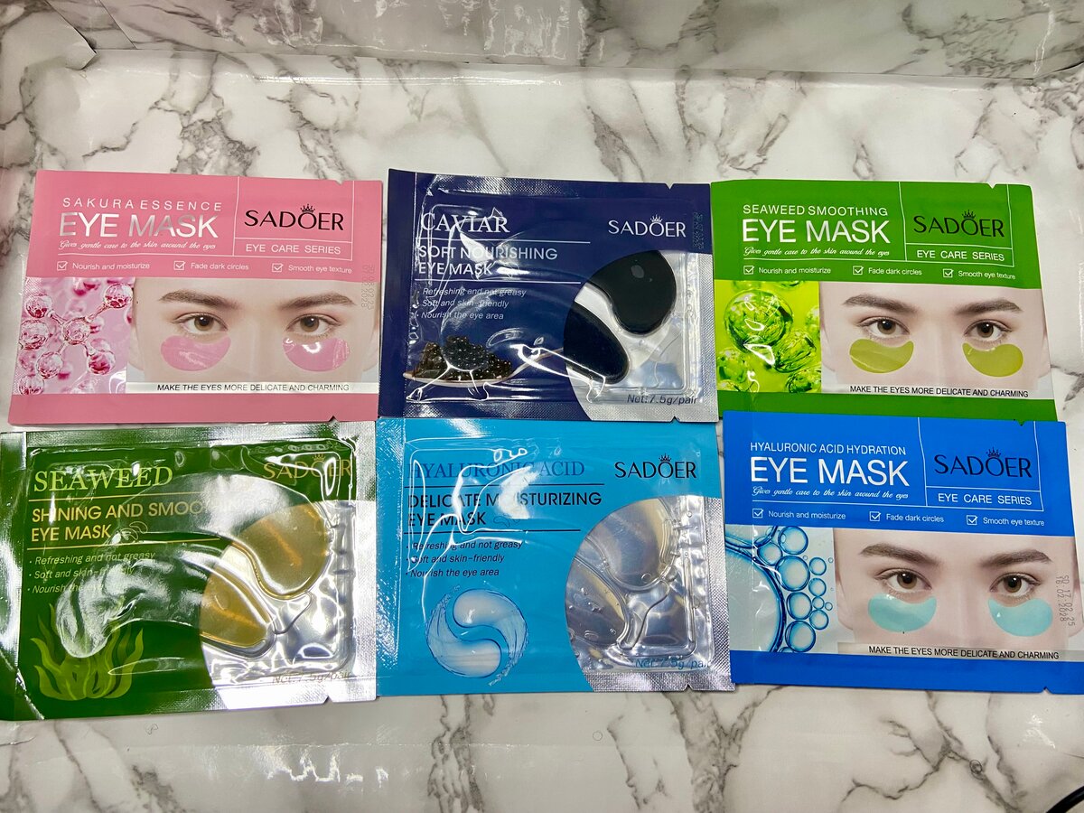 Masques pour les yeux hydratants SADOER