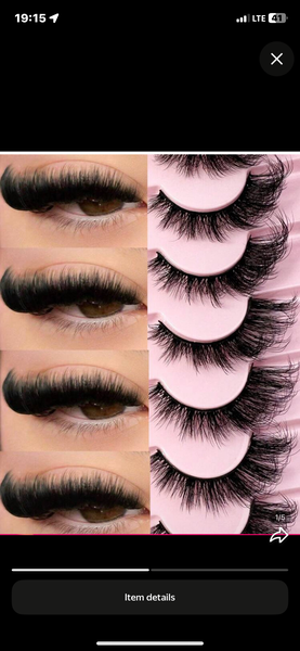 Dramatic Faux Mink Eyelashes Set