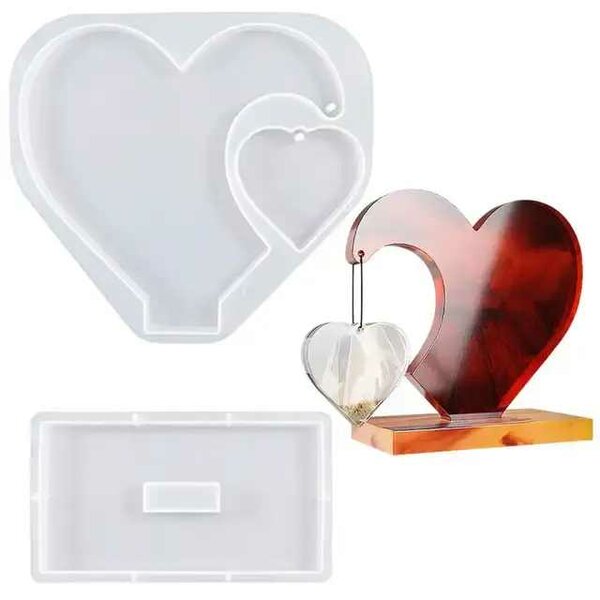 Heart frame mold