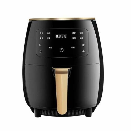 S-18 Extra Large Healthy Air Fryer - 2400W - 6L Black