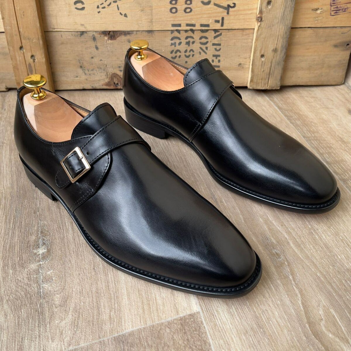 Chaussures habillées en cuir pour homme