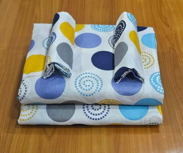 Bedding set, 4 items: sheet, duvet cover, 2 pillowcases