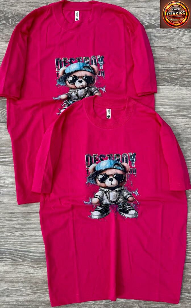 T-shirts unisex imprimés stylés