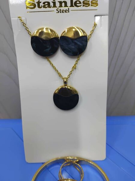 Parure Acier Inoxydable Élégante