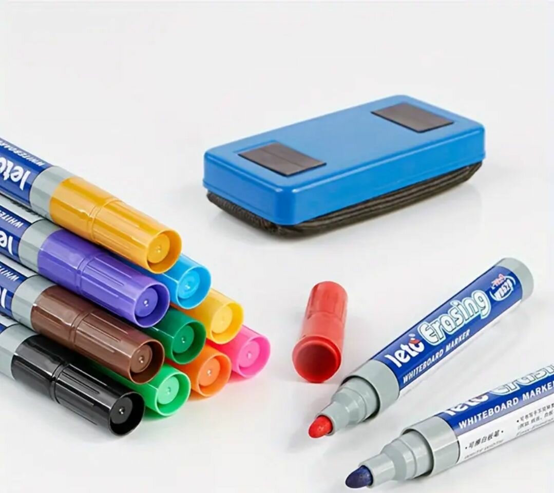 Ensemble Marqueurs Ardoise Effaçable