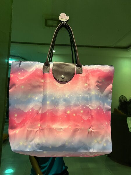 Sac cabas avec motif étoile