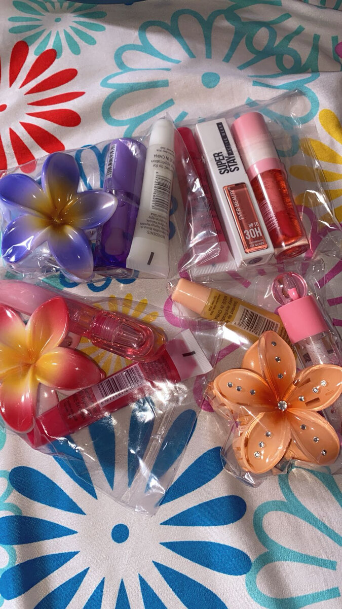 Coffret maquillage floral