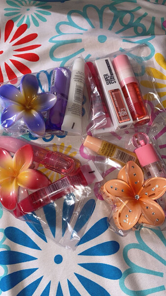 Coffret maquillage floral