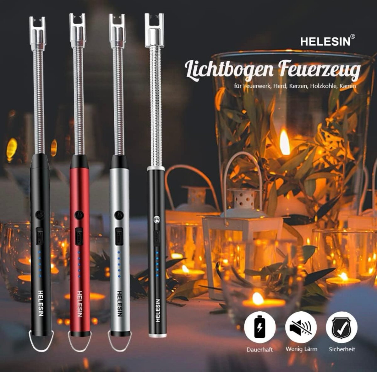 briquet plasma électronique, rechargeable par USB