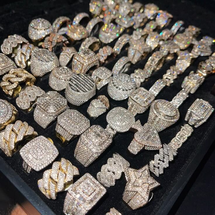 Bague en diamant élégante