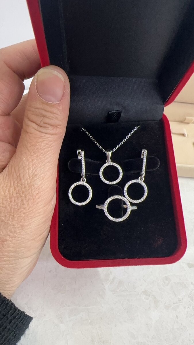 Комплект серебро