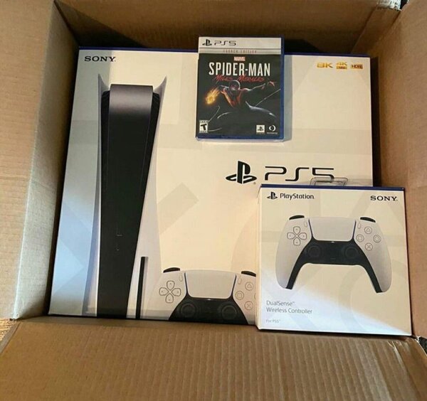 Pack PS5 avec Spider-Man
