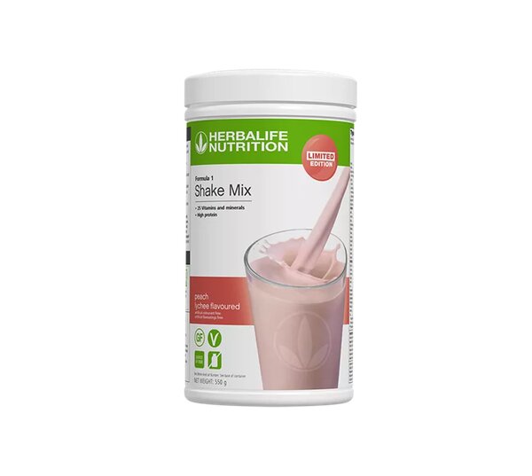 F1 Peach & Lychee Shake Mix (550g)