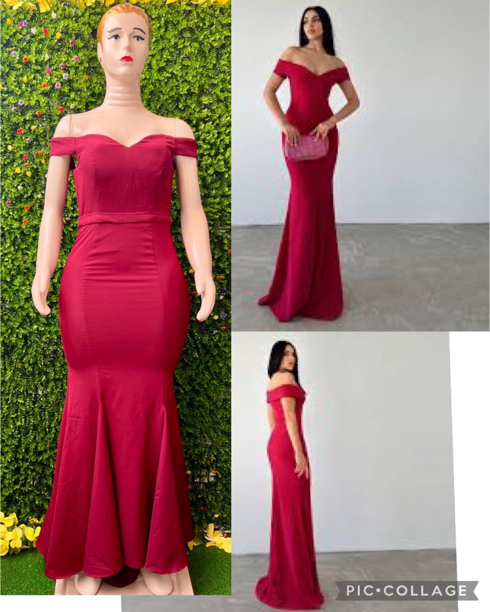 Robe de cérémonie rouge