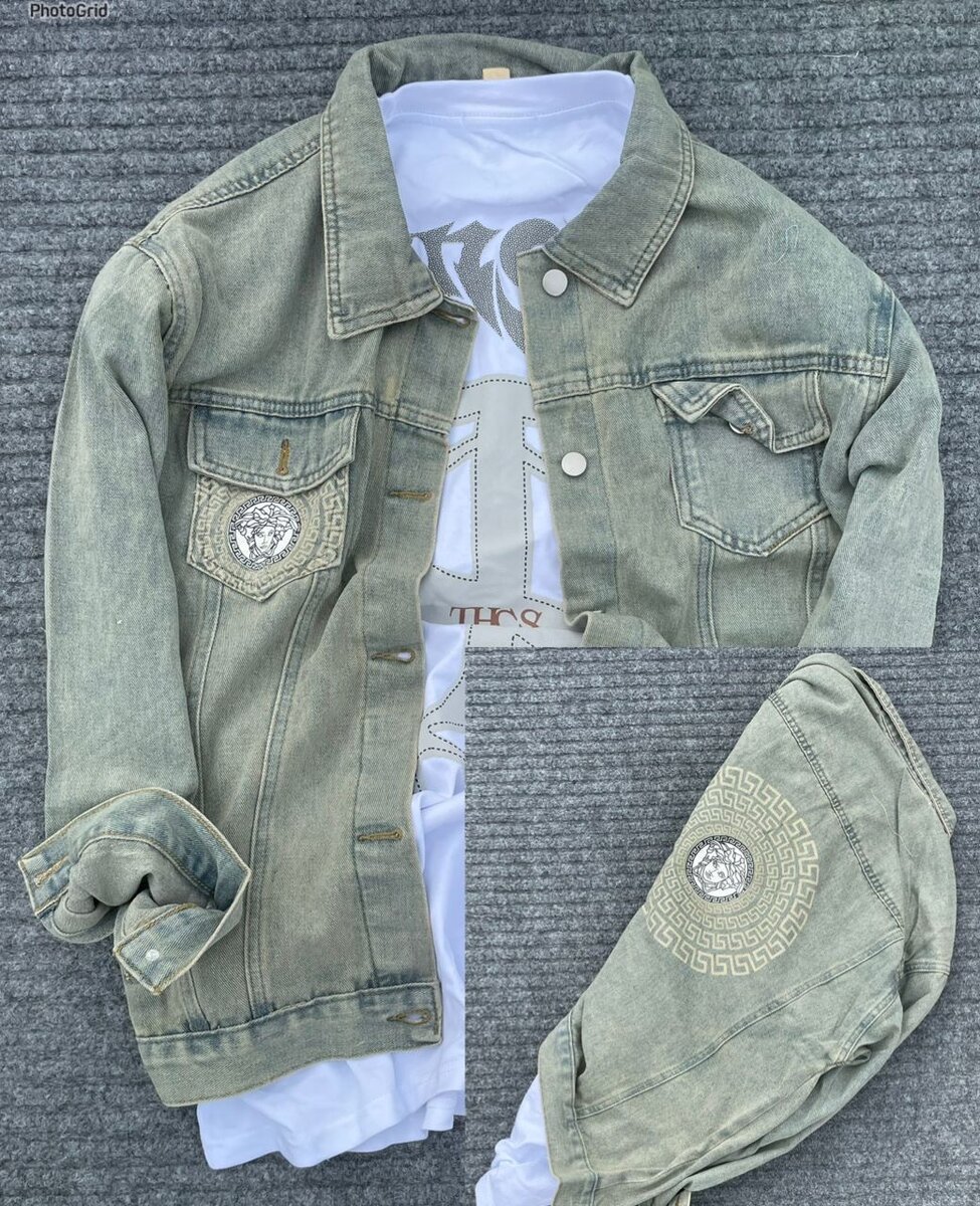 Veste en jean moderne