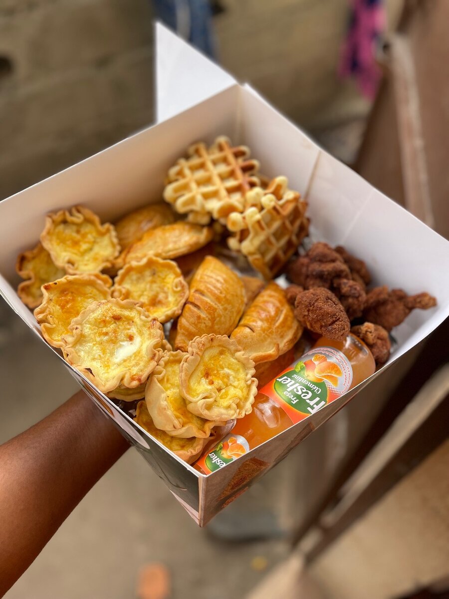 Assortiment de pâtisseries salées