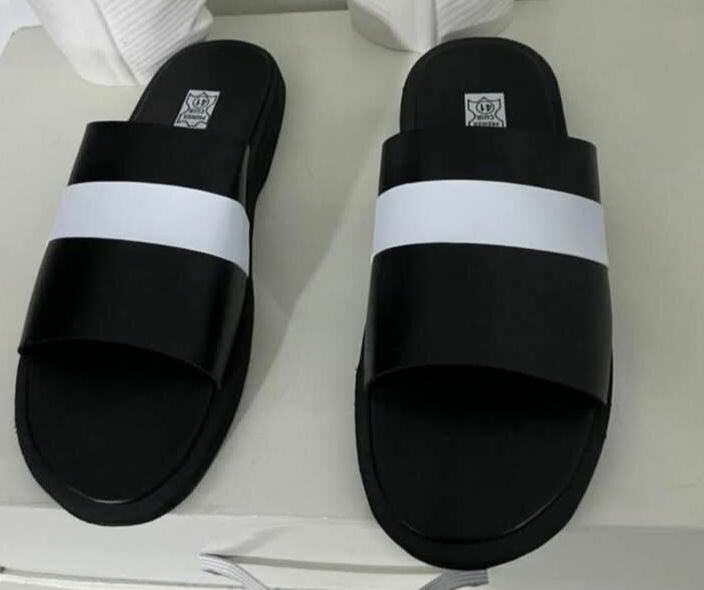 Sandales décontractées en cuir pour hommes