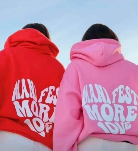 Sweat à capuche saint Valentin