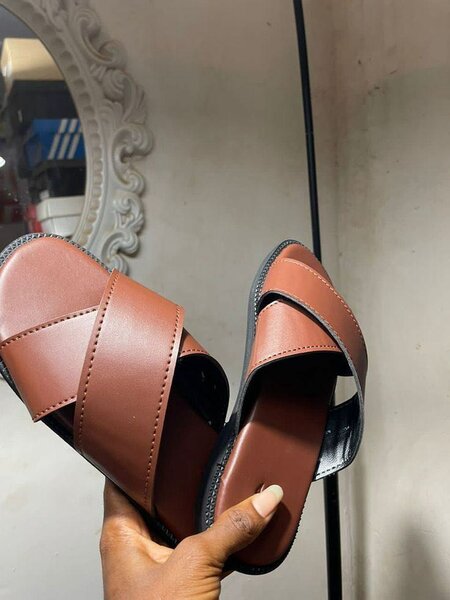 Sandales en cuir pour hommes