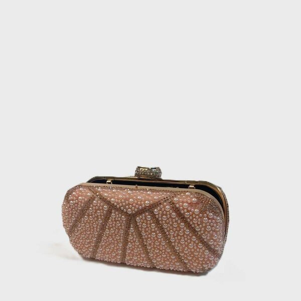 Clutch élégant avec perles