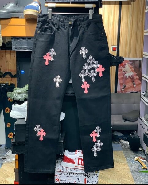 Chrome heart jeans