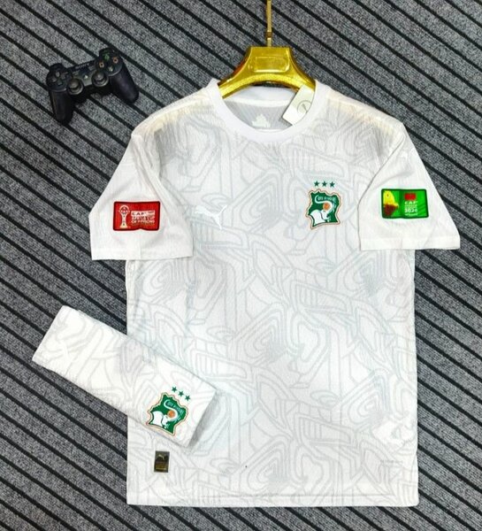 Maillot de football blanc