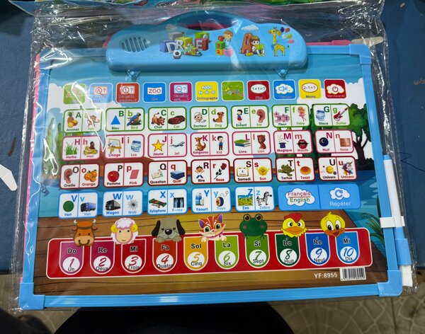 Tableau Éducatif Enfant Bilingue