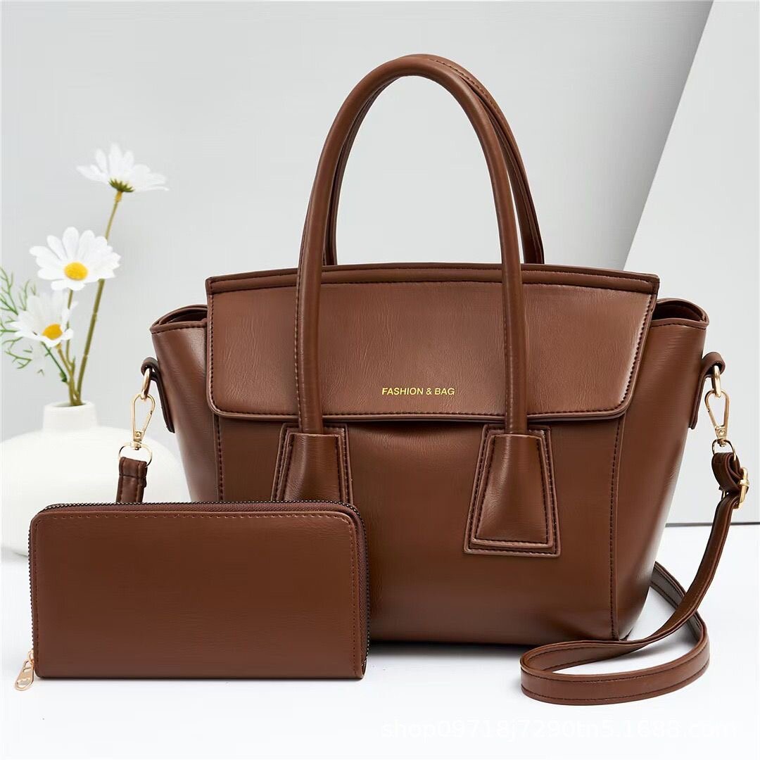 Ensemble Sac à Main Marron