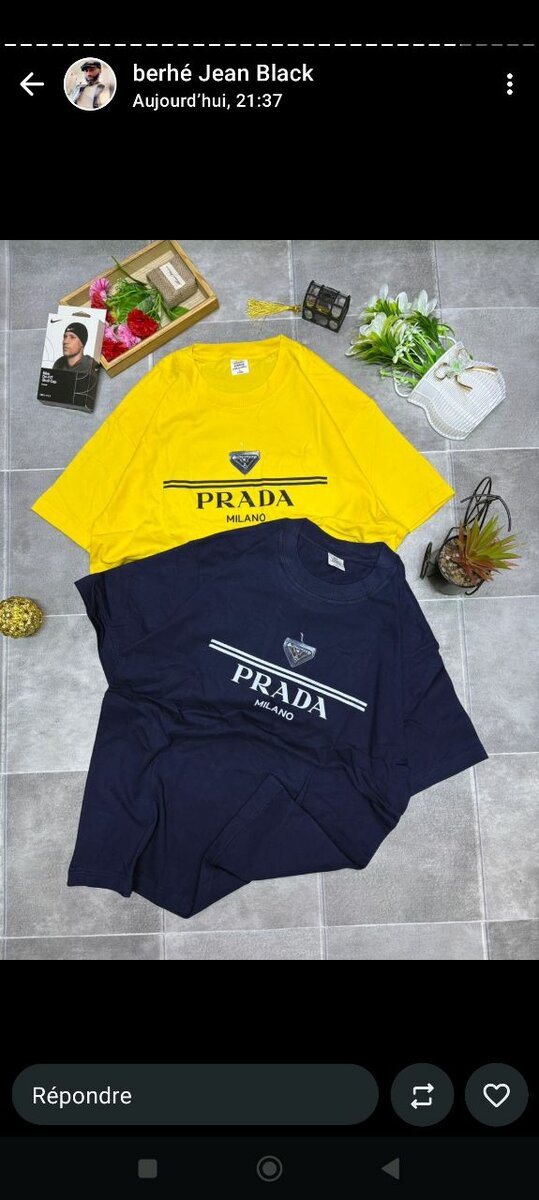 T-shirts tendance imprimés