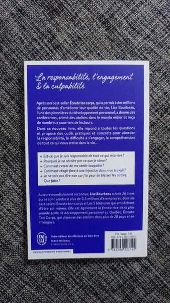 Livre: La Responsabilité et Culpabilité