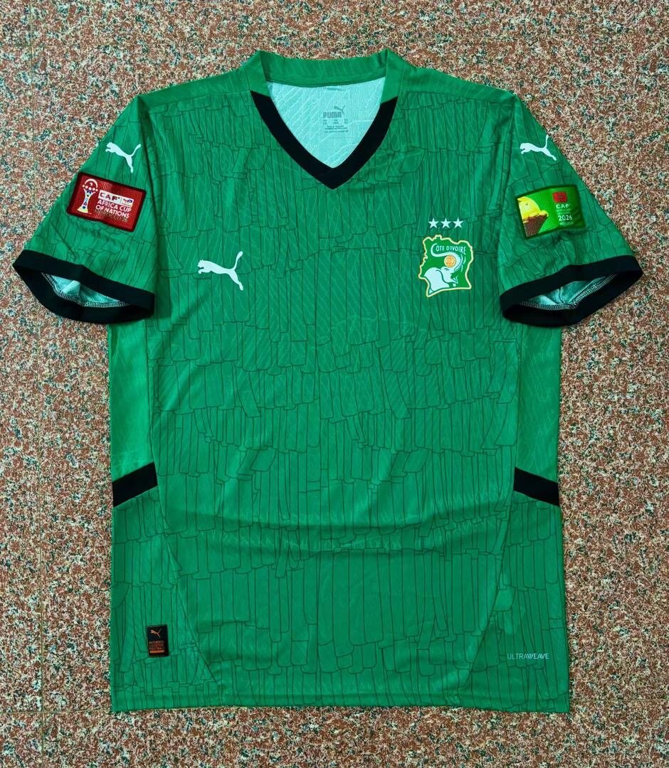 Maillot Équipe de Football Côte d'Ivoire