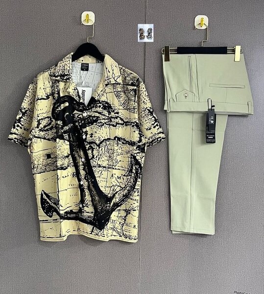 Ensemble chemise et pantalon nautique