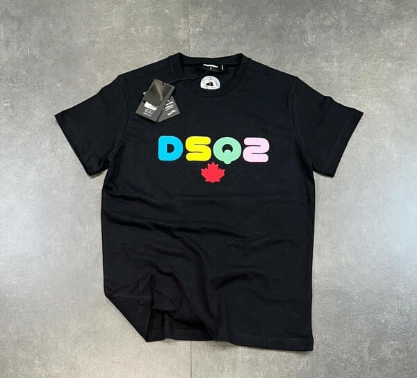 T-shirt imprimé lettre-Noir