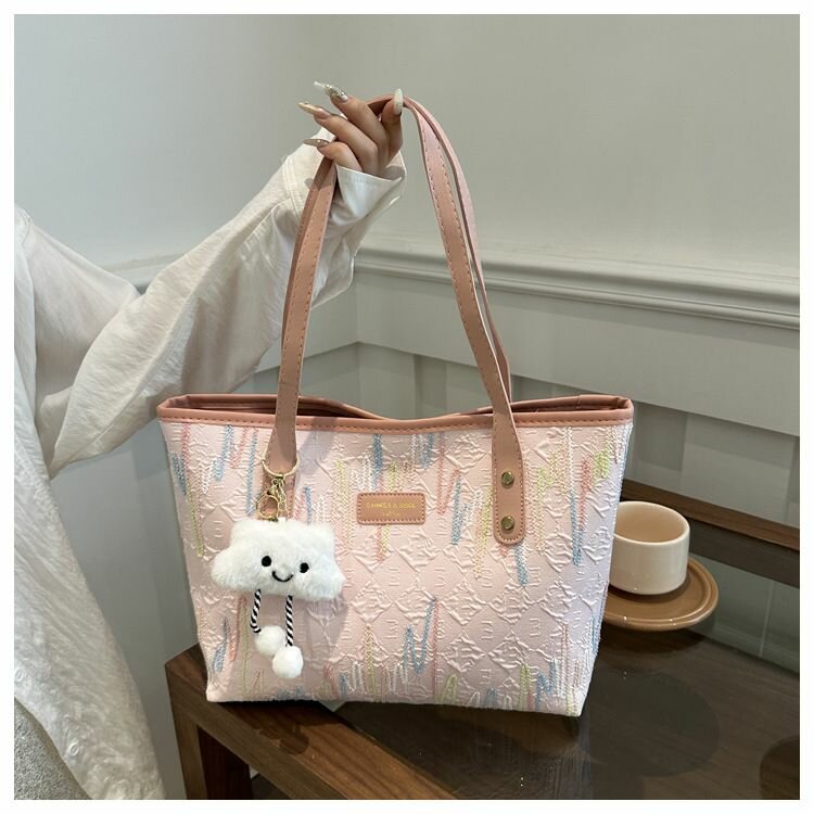 Sac fourre-tout avec peluche